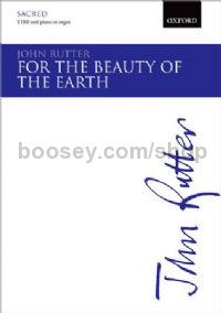 For the beauty of the earth (TTBB vocal score)