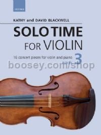 Solo Time for Violin, Book 3 (+ CD)