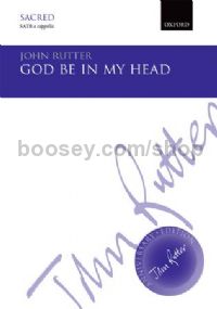 God be in my head (SATB)