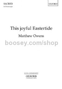 This joyful Eastertide - SATB & organ