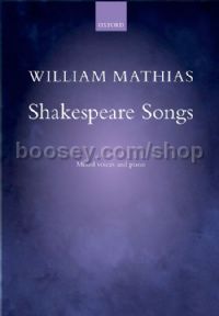 Shakespeare Songs for SATB & piano