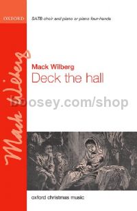 Deck The Hall - SATB & Piano or Piano Duet