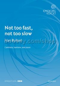 Not too fast, not too slow (Emerging Voices)