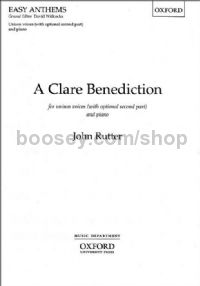 Clare Benediction (Unison)