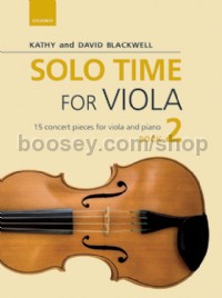 Solo Time For Viola - Book 2