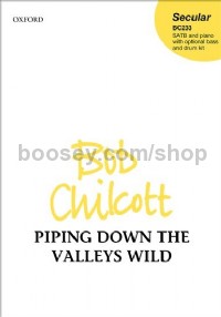 Piping Down The Valleys Wild (SATB & Piano)