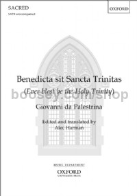 Benedicta sit Sancta Trinitas (SATB)