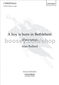 A boy is born in Bethlehem (SATB)