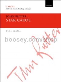 Star Carol Reduced Orchestration (Flute, oboe, harp, organ)