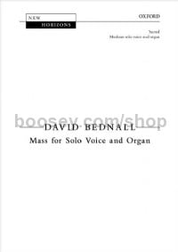 Mass For Solo Voice & Organ (Medium Voice)