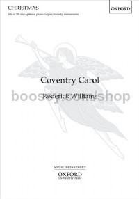 Coventry Carol (SA/TB vocal score)