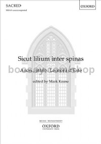 Sicut Lilium (SSSAA unaccompanied)