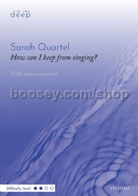 How Can I Keep From Singing? (TTBB Unaccompanied)