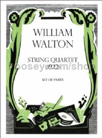 String Quartet (1922) (set of parts)