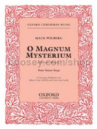 O Magnum Mysterium (O Great Mystery) (vocal score - SATB and piano 4 hands)