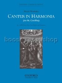 Cantus In Harmonia (to St Cecilia) SATB