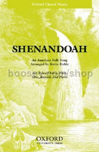 Shenandoah (SATB vocal score)