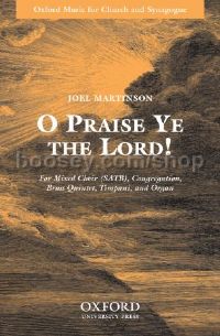O Praise Ye the Lord! (vocal score)