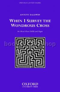 When I survey the wondrous cross (vocal score)