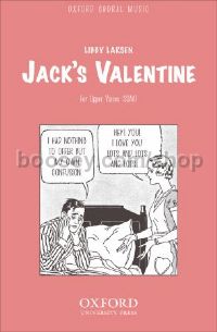 Jack's Valentine (vocal score)
