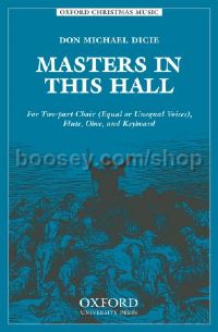 Masters in this hall (vocal score)