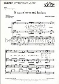 It was a lover and his lass (vocal score)