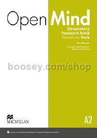 Open Mind Elementary Teacher's Book Premium Pack (A2)