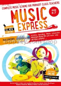 Music Express: Age 6-7 (Book + 3CDs + DVD-ROM)