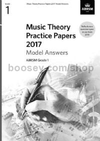 Music Theory Practice Papers 2017 Answers - Grade 1