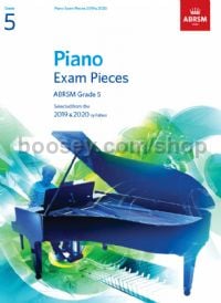 Piano Exam Pieces 2019 & 2020, ABRSM Grade 5
