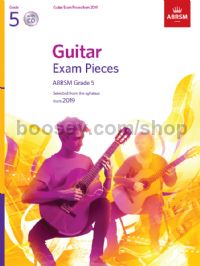 Guitar Exam Pieces from 2019, ABRSM Grade 5, with CD
