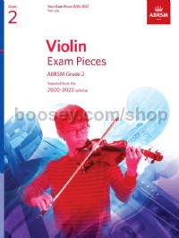 Violin Exam Pieces 2020-2023, ABRSM Grade 2, Part