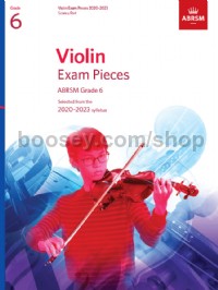 Violin Exam Pieces 2020-2023, ABRSM Grade 6, Score & Part
