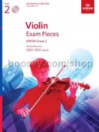 Violin Exam Pieces 2020-2023, ABRSM Grade 2, Score, Part & CD