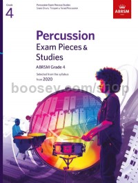 Percussion Exam Pieces & Studies, ABRSM Grade 4