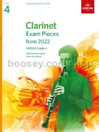 Clarinet Exam Pieces from 2022, ABRSM Grade 4