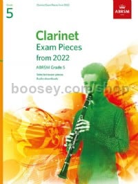 Clarinet Exam Pieces from 2022, ABRSM Grade 5