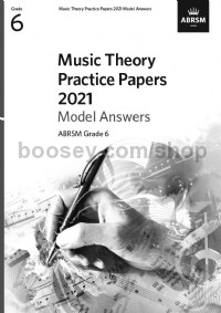 Music Theory Practice Papers Model Answers 2021 - Grade 6