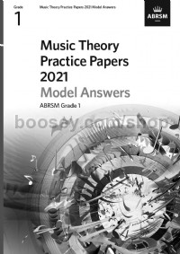 Music Theory Practice Papers Model Answers 2021 - Grade 1