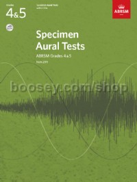 Specimen Aural Tests, Grades 4 & 5 with 2 CDs