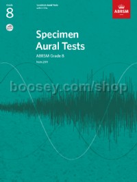 Specimen Aural Tests, Grade 8 with 2 CDs