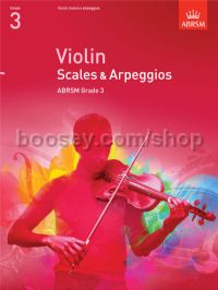 Violin Scales & Arpeggios, ABRSM Grade 3