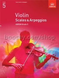 Violin Scales & Arpeggios, ABRSM Grade 5