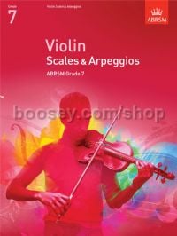 Violin Scales & Arpeggios, ABRSM Grade 7