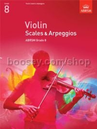 Violin Scales & Arpeggios, ABRSM Grade 8
