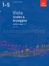 Viola Scales & Arpeggios, ABRSM Grades 1–5