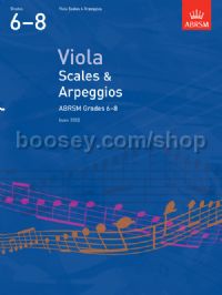 Viola Scales & Arpeggios, ABRSM Grades 6–8