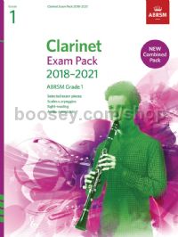 Clarinet Exam Pack 2018–2021, ABRSM Grade 1