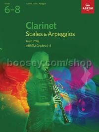 Clarinet Scales & Arpeggios, ABRSM Grades 6–8