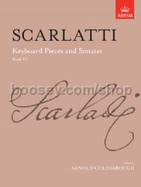 Keyboard Pieces and Sonatas, Book III